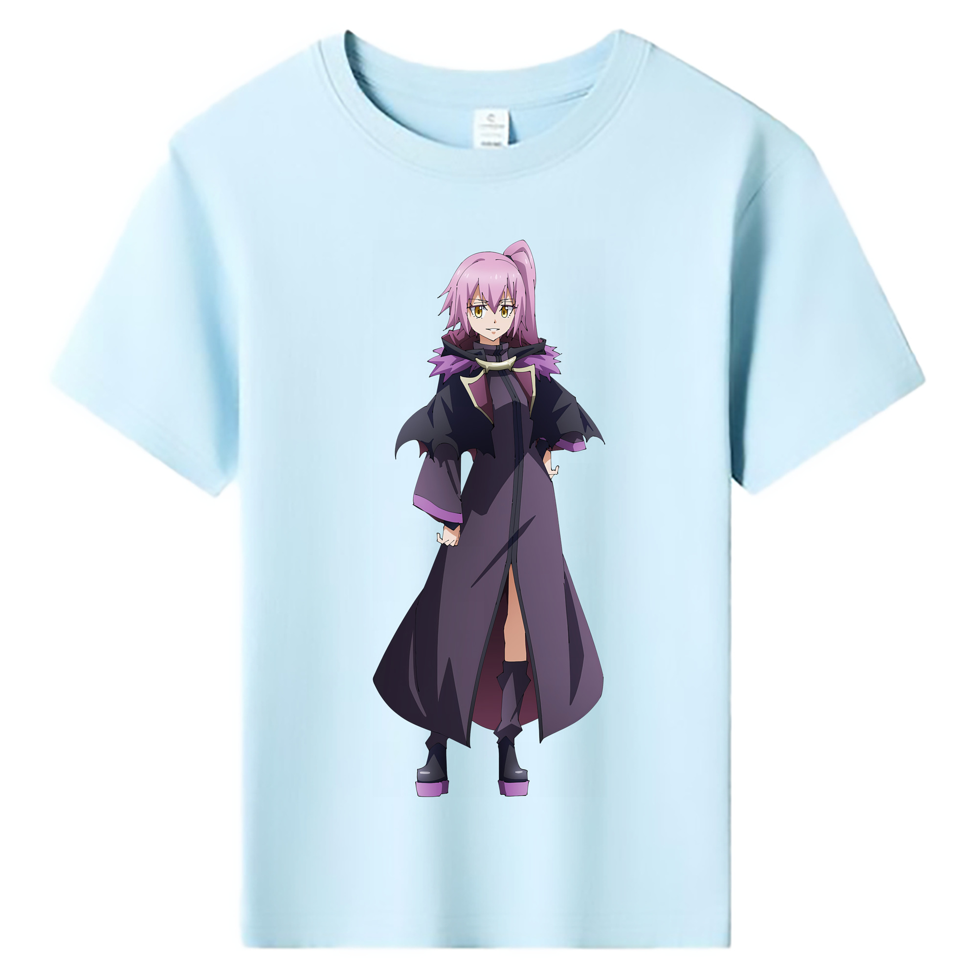 （画像用） 転スラ Regarding Reincarnated to Slime 綿100％キッズTシャツ（フロントプリント）